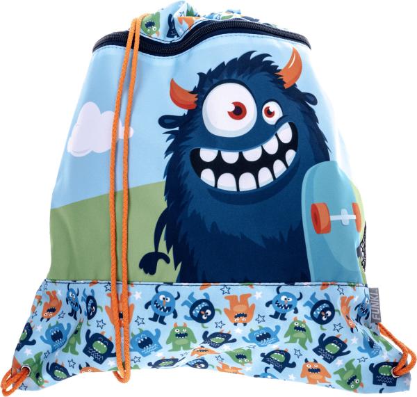 FUNKI Turnbeutel Fluffy Monster 6030.041 multicolor 36x42cm