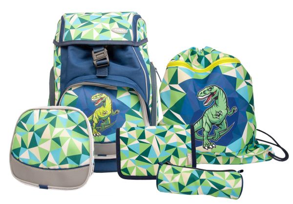 FUNKI Flexy-Bag Set 6040.603 Dinosaur, 5-teilig