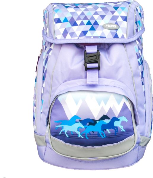 FUNKI Flexi-Bag Set Wild Horses 6040.607 violett 5-teilig