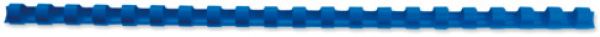 GBC Plastikbindrücken 6mm A4 4028233 blau, 21 Ringe 100 Stück