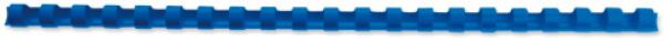 GBC Plastikbindrücken 8mm A4 4028234 blau, 21 Ringe 100 Stück