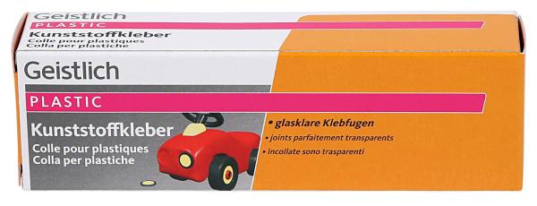 GEISTLICH Kunststoffkleber Plastic 1275.0100.11 transparent 42g