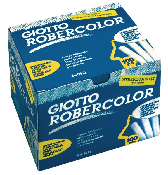 GIOTTO Kreiden Robercolor 538800 weiss 100 Stück