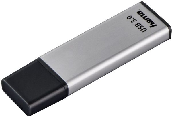 HAMA USB-Stick Classic 181053 3.0, 64GB, 40MB/s, Silber