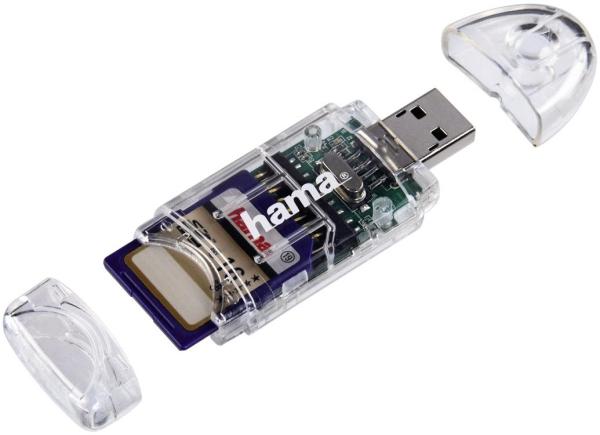 Hama usb-2.0-kartenleser 8in1 91092 sd/microsd, transparent - Hama-91092-4007249910929-02.jpg