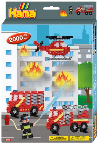 HAMA Bügelperlen Set Midi G1013441-0 Feuerwehr