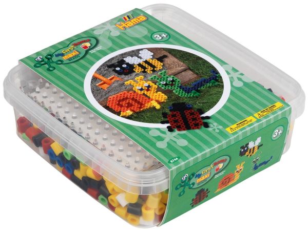 HAMA Bügelperlen Box Maxi G1018744-0 Perlen und Stiftplatte