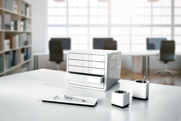 Han schubladenbox i-box a4/c4 1551-12 weiss, 5 schubladen - Han-1551-12-4012473155107-04.jpg