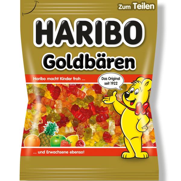 HARIBO Goldbären 46087 Beutel 200g