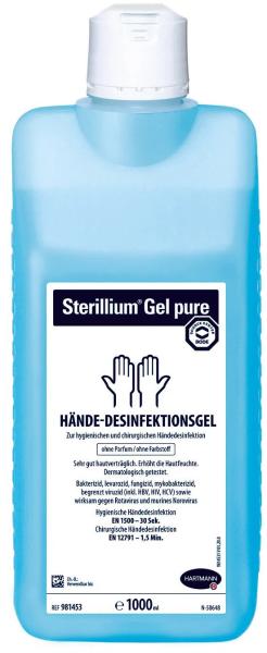 Hartmann sterillium cleansafe gel pure 981723 1000 ml - Hartmann-981723-4031678079513