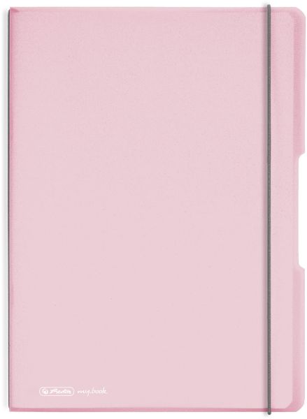 HERLITZ my.book flex A4 11408648 Rosé 40 Bl.kar/lin