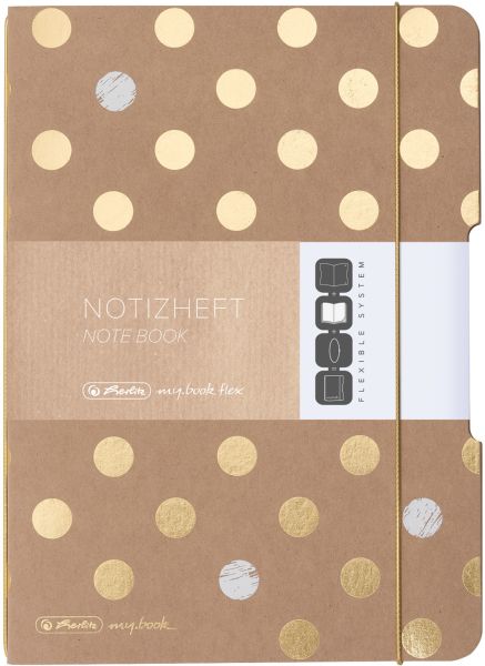 HERLITZ Notizbuch my.book flex A5 50021758 punktiert 40 Blatt