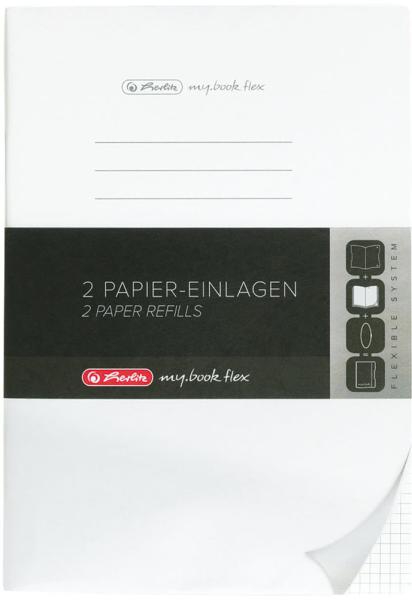 HERLITZ myBook Ersatzeinlage A5 50034116 kariert 2x40 Blatt