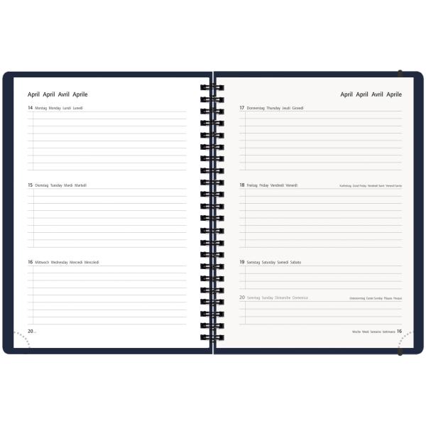 HERLITZ Schüleragenda Surf&Sun 24/25 7191270 1W/2S, FSC 15.5x19.9cm