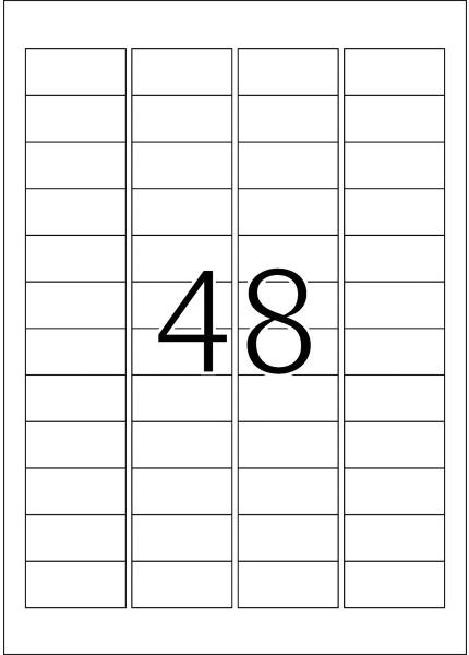 Herma folienetiketten 45,7x21,2mm 8016 transparent 1200 st./25 blatt - Herma-8016-4008705080163-03.jpg