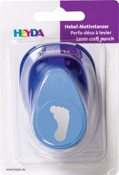 HEYDA Motivstanzer gross 2.5 cm 203687517 Fuss