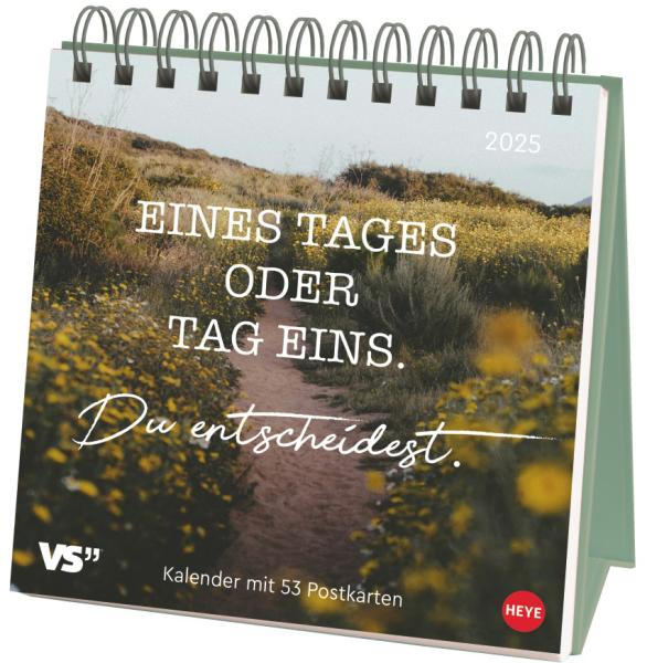 HEYE Postkartenkalender 2025 23558+25 Statements 16.5x17.7cm