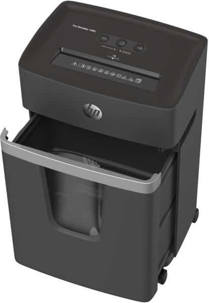 HP Aktenvernichter 10MC 2812 schwarz