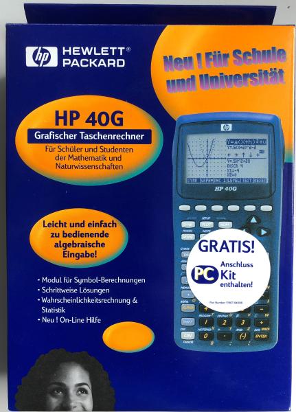 HP Grafikrechner 40G ABD deutsch