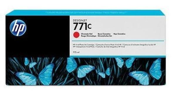 HP Tintenpatrone 771C chrom. red B6Y08A DesignJet Z6200 775ml