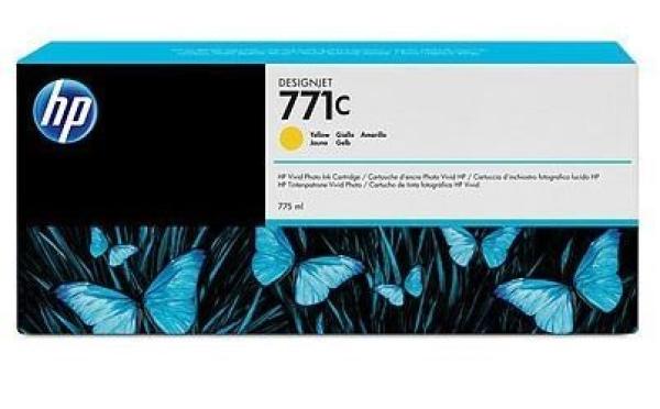 HP Tintenpatrone 771C yellow B6Y10A DesignJet Z6200 775ml