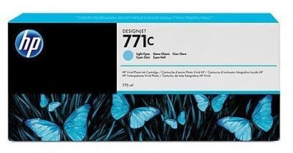 HP Tintenpatrone 771C light cyan B6Y12A DesignJet Z6200 775ml