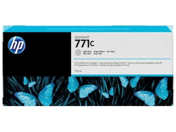 HP Tintenpatrone 771C light grey B6Y14A DesignJet Z6200 775ml