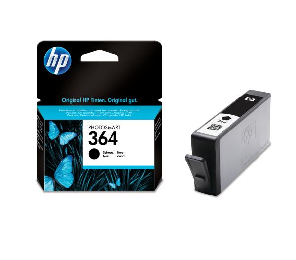 HP Tintenpatrone 364 schwarz CB316EE PhotoSmart D5460 250 Seiten