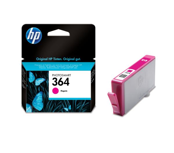 HP Tintenpatrone 364 magenta CB319EE PhotoSmart D5460 300 Seiten