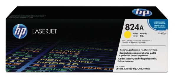 HP Toner-Modul 824A yellow CB382A Color LJ CP6015 21'000 Seiten