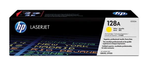 HP Toner-Modul 128A yellow CE322A Color LJ Pro CM1415 1300 S.