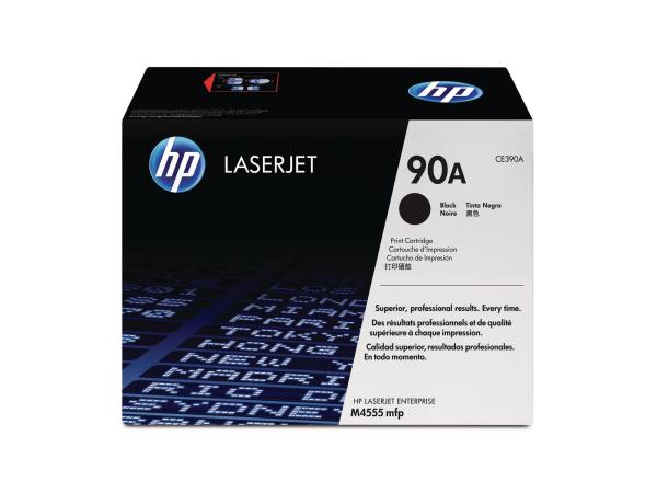 HP Toner-Modul 90A schwarz CE390A LaserJet M4555 10'000 Seiten