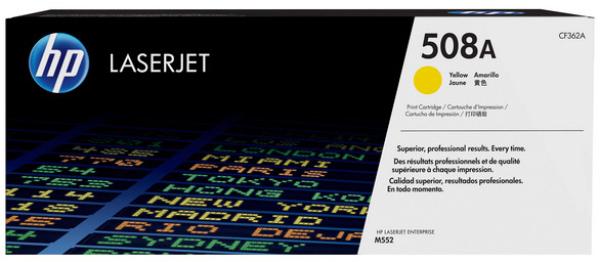 HP Toner-Modul 508A yellow CF362A CLJ Enterprise M552 5000 S.