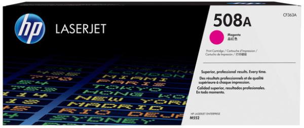 HP Toner-Modul 508A magenta CF363A CLJ Enterprise M552 5000 S.