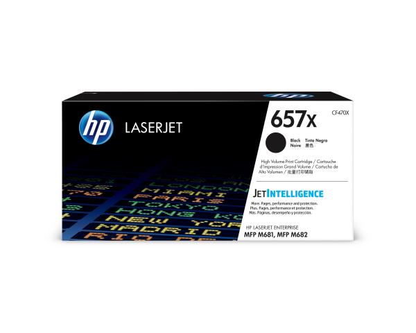 HP Toner-Modul 657X schwarz CF470X CLJ Enterprise M681 28'000 S.