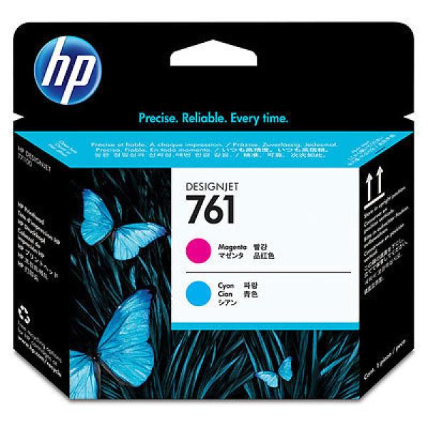 HP Druckkopf 761 magenta/cyan CH646A DesignJet T7100