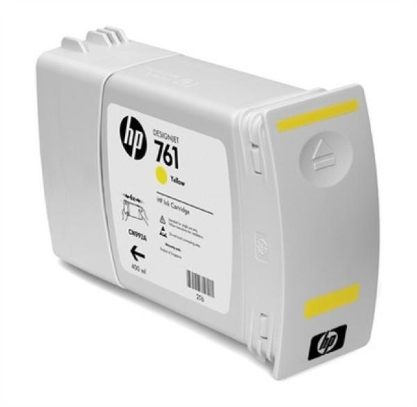 HP Tintenpatrone 761 yellow CM992A DesignJet T7100 400ml