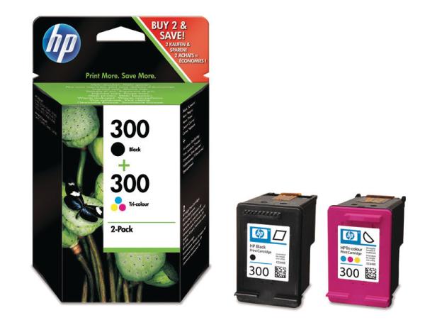 HP Combopack 300 BK/color CN637EE DeskJet D2560 200/165 Seiten