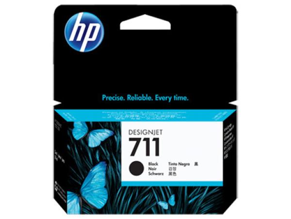 HP Tintenpatrone 711 schwarz CZ129A DesignJet T120/520 38ml