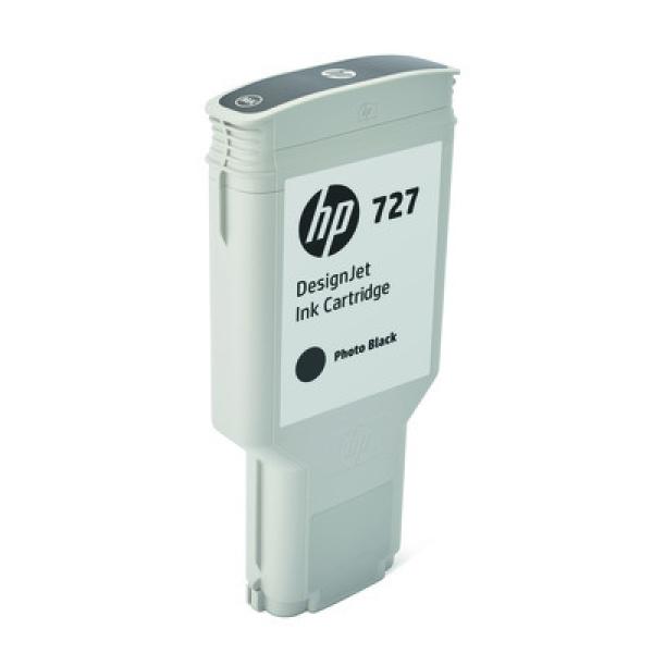 HP Tintenpatrone 727 photo-black F9J79A DesignJet T930/T1500 300ml