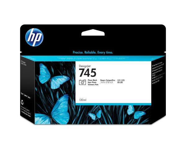 HP Tintenpatrone 745 photo black F9J98A DesignJet Z5600 130ml