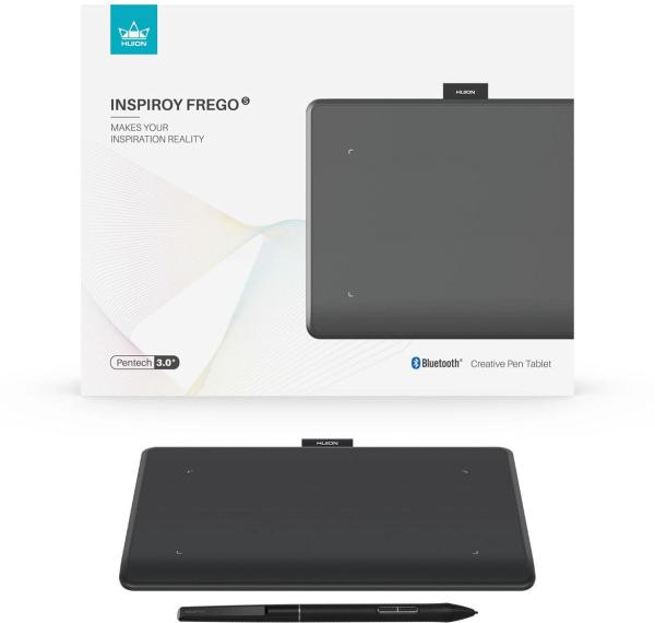 HUION Inspiroy Frego M Black L610 8192Levels, 5080 LPI, BT USB-C