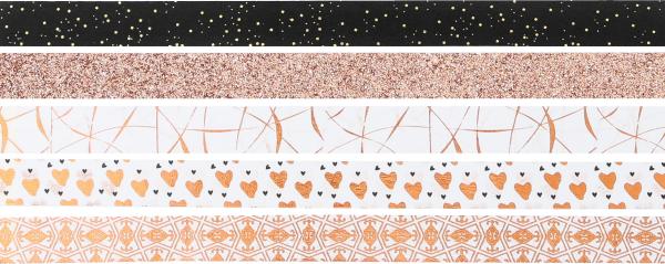 I AM CREATIVE Washi Tape 4085.106 Set Shine, 5 Stk.