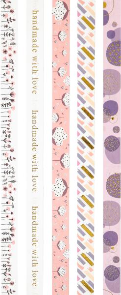 I AM CREATIVE Washi Tape 4085.11 Set 3, 5 Stk.