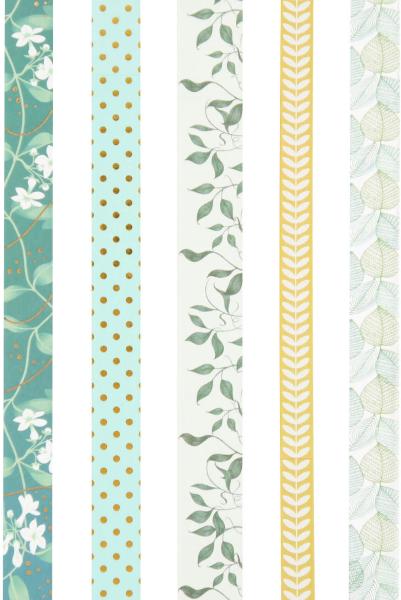 I AM CREATIVE Washi Tape 4085.118 Set 11, 1-2cmx5m 5 Stück