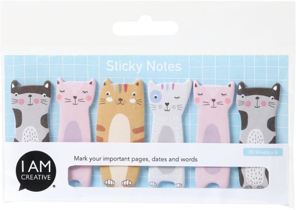 I AM CREATIVE Sticky Notes 4086.73 Animal, Katze