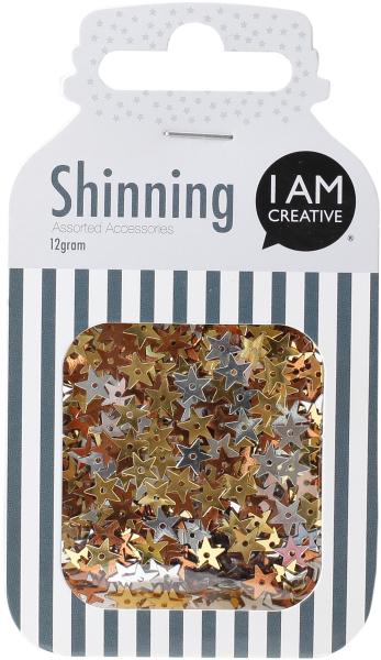 I AM CREATIVE Pailletten 4705.05 Stern, 12 g