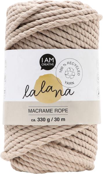 I AM CREATIVE Macrame Rope 6205.03 beige 5mm, 330g