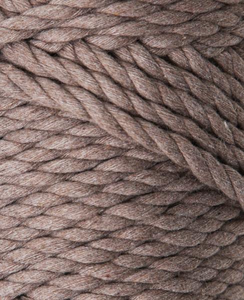 I AM CREATIVE Macrame Rope 6205.04 coffee 5mm, 330g