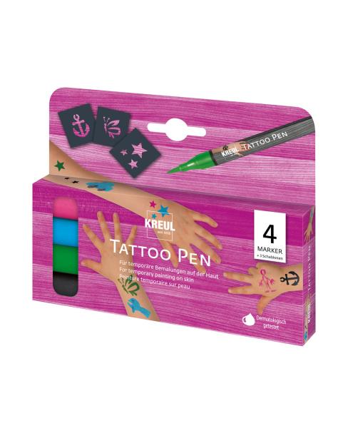 I AM CREATIVE Tattoo Pen Set CKH62171 Anker, Sterne 4er Set